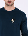 Shop Peek-a-boo Full Sleeve T-Shirt (DL)-Front
