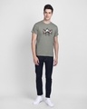 Shop Peek Out Half Sleeve T-Shirt-Design
