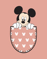 Shop Peek Out Mickey Boyfriend T-Shirt (DL)