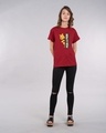 Shop Peeking Pooh Boyfriend T-Shirt (DL)-Design