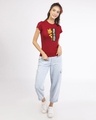 Shop Peeking Pooh Half Sleeve T-Shirt (DL)-Design