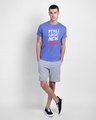 Shop Pehli Fursat Mein Nikal Half Sleeve T-Shirt-Design
