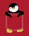 Shop Penguin Hug Boyfriend T-Shirt
