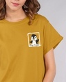 Shop Penguin Polaroid Boyfriend T-Shirt-Front