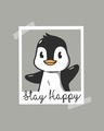 Shop Penguin Polaroid Half Sleeve T-shirt