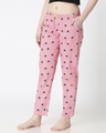 Shop Women's Pink Penguin All Over Printed Pyjamas-Design