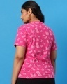 Shop Peppy Pink AOP Plus Size T-Shirt-Design