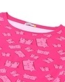 Shop Peppy Pink AOP Plus Size T-Shirt