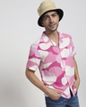 Shop Peppy Pink Camo Shirt-Front