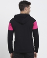 Shop Peppy Pink Color Block Hoodie T-Shirt-Design