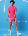 Shop Peppy Pink Half Sleeve T-Shirt-Full