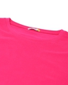 Shop Peppy Pink Plus Size Full Sleeve T-Shirt
