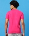 Shop Peppy Pink V-Neck T-shirt-Design