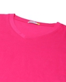 Shop Peppy Pink V-Neck T-shirt