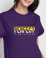 Shop Perfect Illusion Boyfriend T-Shirt Parachute Purple-Front