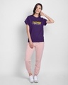 Shop Perfect Illusion Boyfriend T-Shirt Parachute Purple-Full