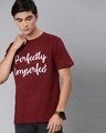 Shop Perfectly Imperfect Half Sleeve T-shirt For Men's-Front