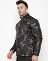 Shop Men's Olive Camo Printed Lightweight Puffer Jacket-Full