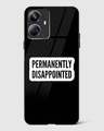 Shop Permanently Dissappointed Premium Glass Case for Realme 10 Pro Plus 5G-Front