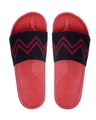 Shop Pery Pao Latest Mens Red Flip Flops-Front