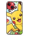Shop Pika Chu Premium Printed Glass Cover for Apple iPhone 14 (Shock Proof, Scratch Resistant)-Front