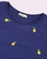 Shop Pineapple All Over Printed Boyfriend T-Shirt