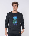 Shop Pineapple Colors Full Sleeve T-Shirt-Front
