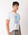 Shop Pineapple Colors Half Sleeve T-Shirt-Design