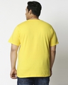 Shop Men's Pineapple Yellow Plus Size T-shirt-Design