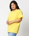 Shop Women's Pineapple Yellow Plus Size Boyfriend T-shirt-Design