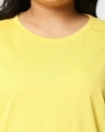 Shop Women's Pineapple Yellow Plus Size Boyfriend T-shirt