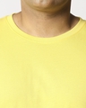 Shop Men's Yellow Plus Size T-shirt