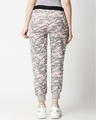 Shop Women's Pink Camo Casual Slim Fit Joggers-Design
