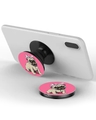 Shop Pink Cute Dog Pop Socket-Design