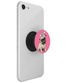Shop Pink Cute Dog Pop Socket-Full