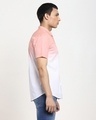 Shop Pink Dip Dye Half Sleeve Shirt