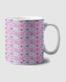 Shop Pink Heart Printed Mug-Front