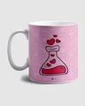 Shop Pink Little Hearts Printed Mug-Front