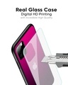 Shop Pink Ombre Pattern Premium Glass Case for Apple iPhone SE 2020(Shock Proof, Scratch Resistant)-Full