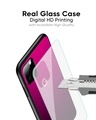 Shop Pink Ombre Pattern Premium Glass Case for Google Pixel 7A(Shock Proof, Scratch Resistant)-Full