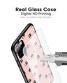 Shop Pink Panda Pattern Premium Glass Case for Apple iPhone 11 Pro (Shock Proof, Scratch Resistant)-Full