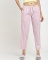 Shop Pink Polka All Over Print Pyjamas-Front