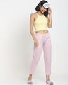 Shop Pink Polka All Over Print Pyjamas-Full