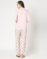 Shop Pink Rayon Nightwear Set-Full