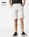 Shop Pink Whale Men's Shorts-Front