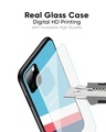 Shop Pink & White Stripes Premium Glass Case For Realme 12 Pro Plus 5G(Shock Proof, Scratch Resistant)-Full