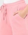 Shop Pink Wide leeged Casual Pants