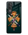 Shop Pizza Lover Premium Glass Case for OnePlus Nord CE4 5G(Shock Proof, Scratch Resistant)-Front