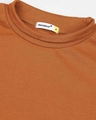 Shop Women's Orange Turtle Neck T-shirt