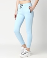 Shop Plain Jogger Pants With Zipper-Design